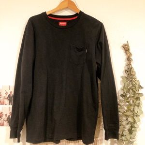 Supreme black tshirt
